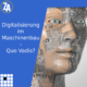 Menschlicher Kopf mit dem Layout einer Platine auf der Haut